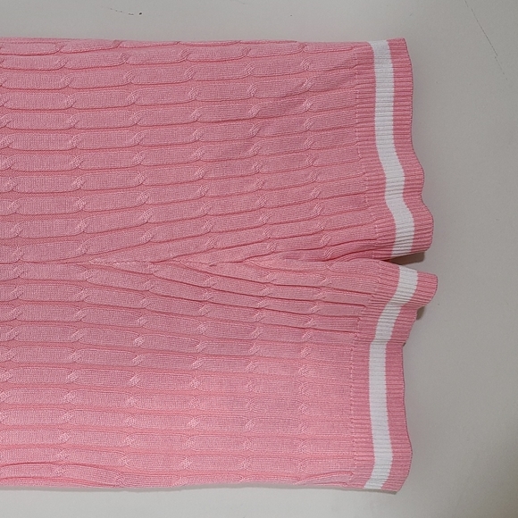 IVY Storehouse Aka Cable Knit Pink Short Size M - Picture 6 of 8